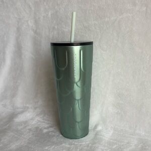 Starbucks Green Tumbler with Straw
